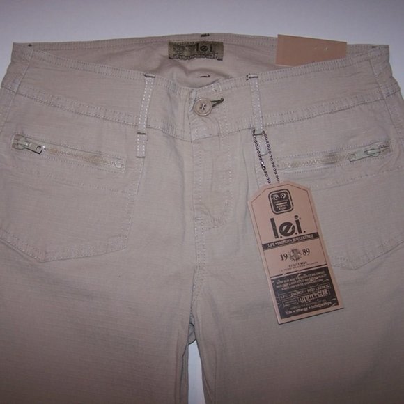 L.E.I. Stretch Utility Pants Size 11 NWT - Picture 4 of 5